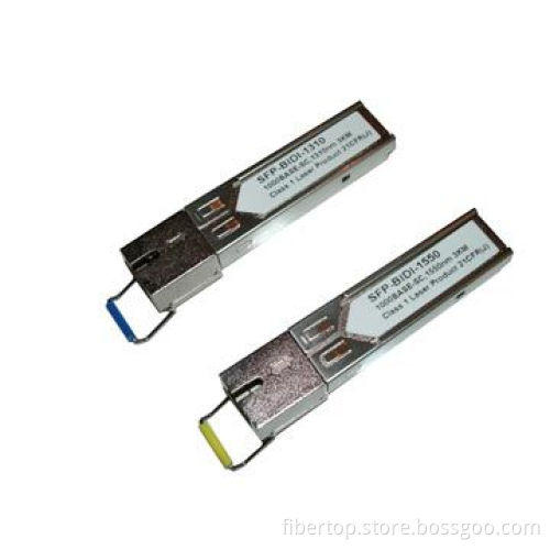 BIDI SFP 1.25G 20km SC Connector Fiber-optic Modules